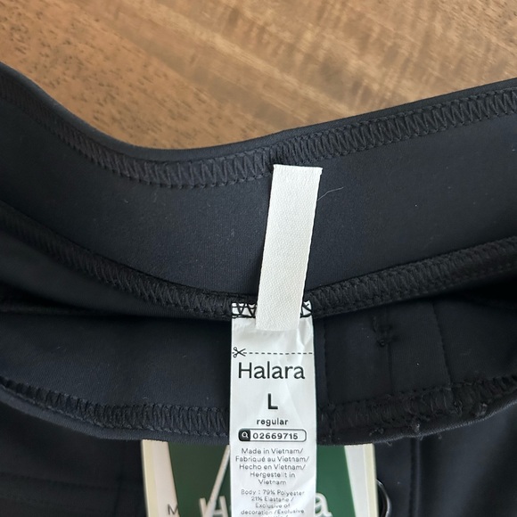 Halara Daystretch Waisted Pockets Straight Leg Casual Pants - Large - Picture 4 of 7